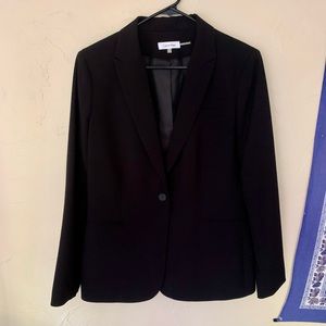 Calvin Klein Black Work Blazer